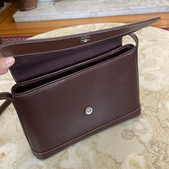 Jones New York Leather Box Shoulder Bag - Picture 7 of 14